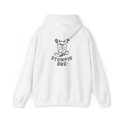 Boot Stompin' BBQ Hoodie — Western Cowboy Boots BBQ Pullover