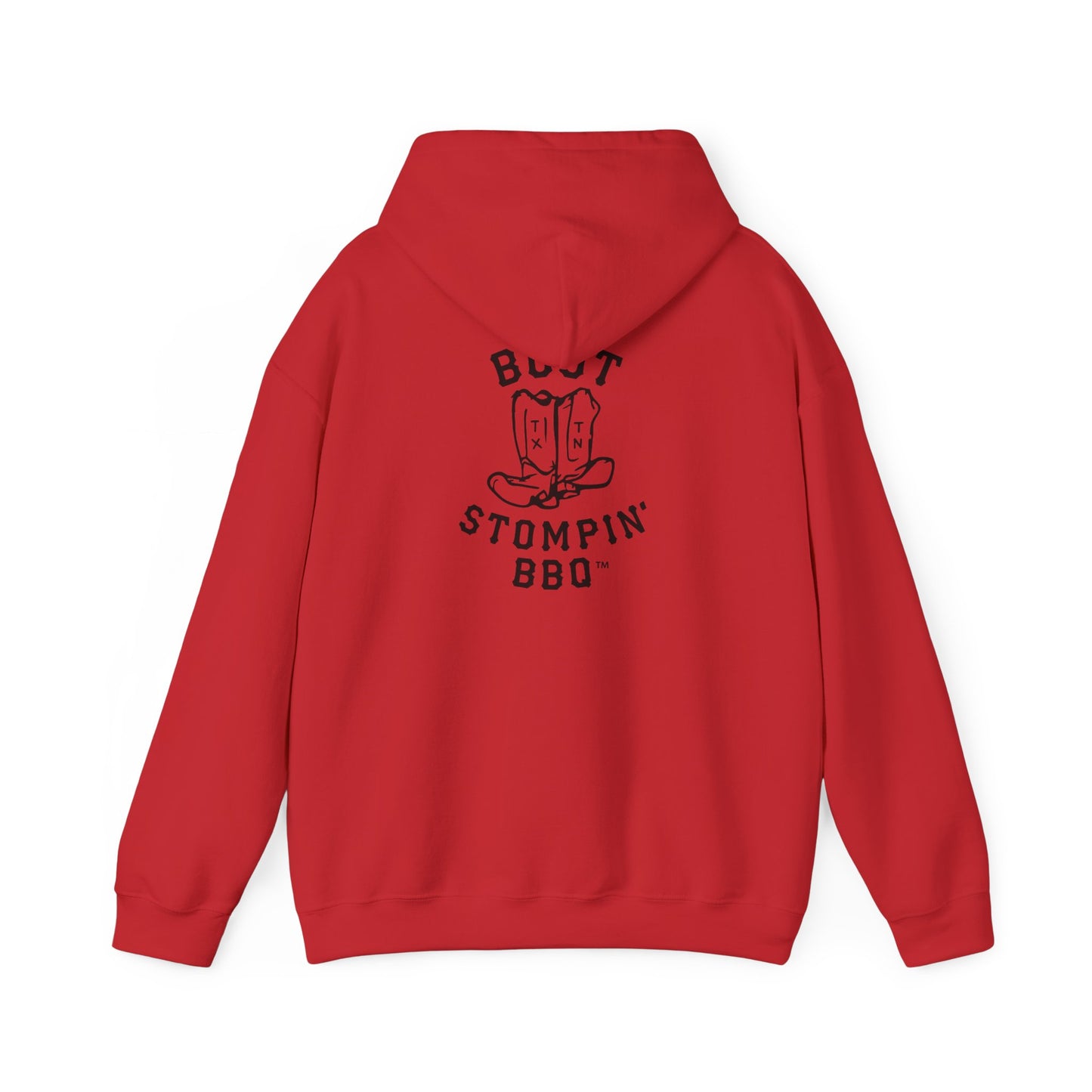 Boot Stompin' BBQ Hoodie — Western Cowboy Boots BBQ Pullover