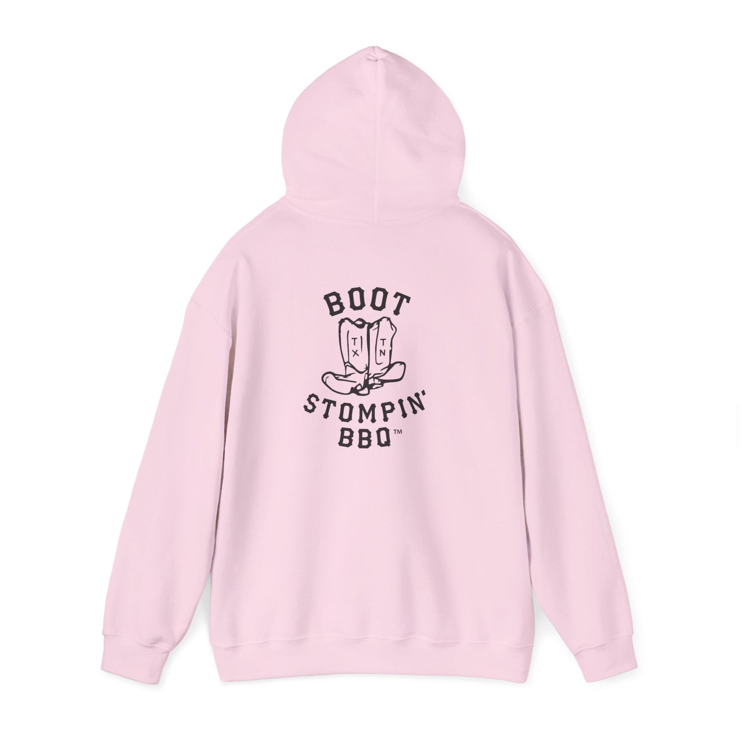 Boot Stompin' BBQ Hoodie — Western Cowboy Boots BBQ Pullover
