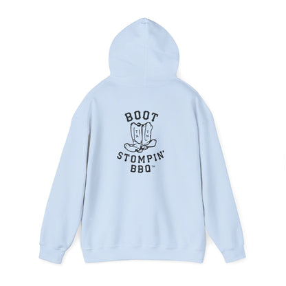 Boot Stompin' BBQ Hoodie — Western Cowboy Boots BBQ Pullover