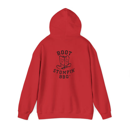 Boot Stompin' BBQ Hoodie — Western Cowboy Boots BBQ Pullover