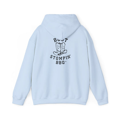 Boot Stompin' BBQ Hoodie — Western Cowboy Boots BBQ Pullover