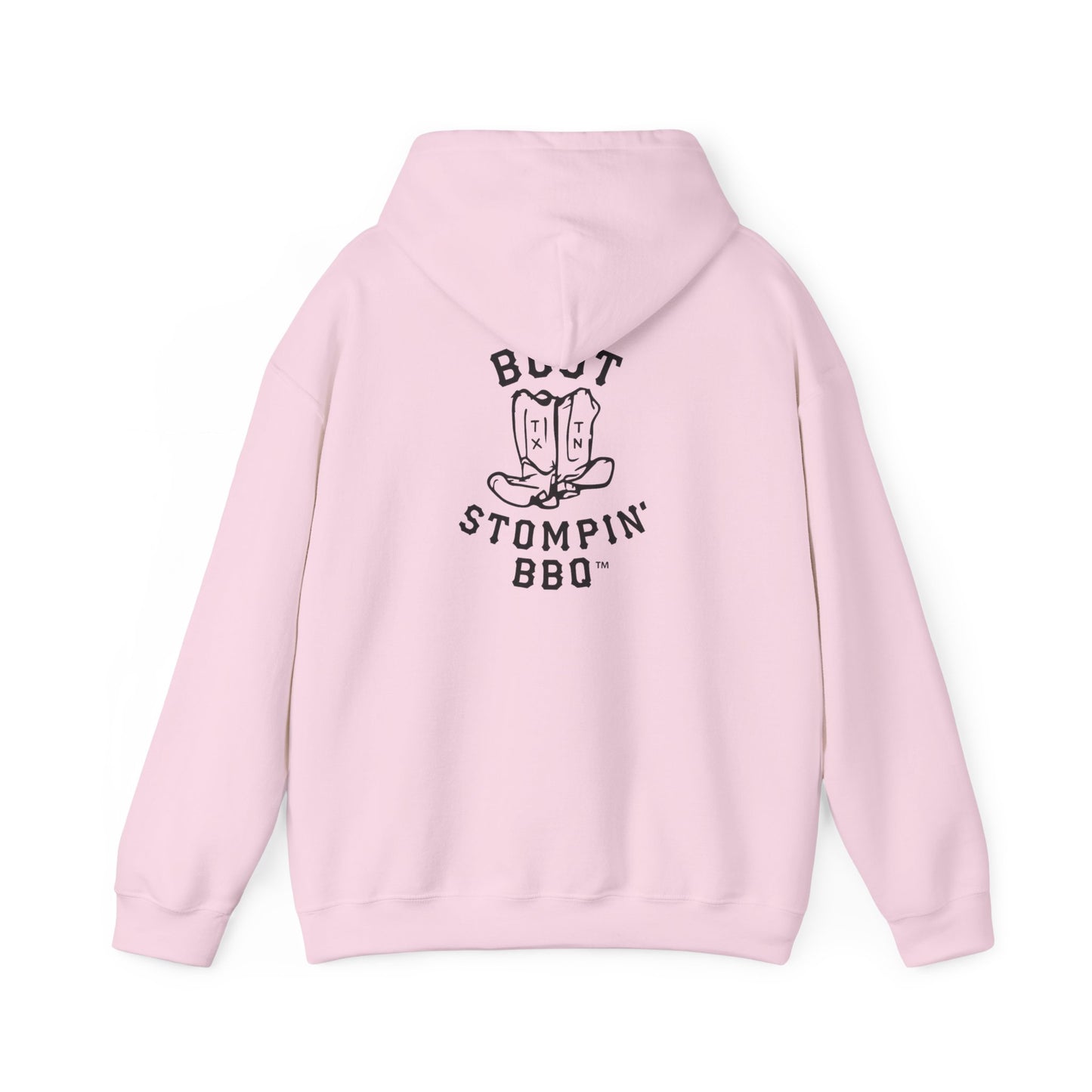 Boot Stompin' BBQ Hoodie — Western Cowboy Boots BBQ Pullover