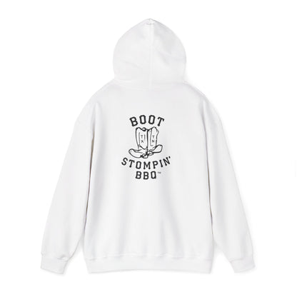 Boot Stompin' BBQ Hoodie — Western Cowboy Boots BBQ Pullover